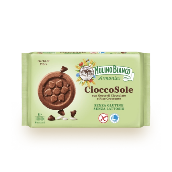 Mulino Bianco Armonia CioccoSole con Cioccolato e Riso Croccante senza glutine | Celiachia Milano