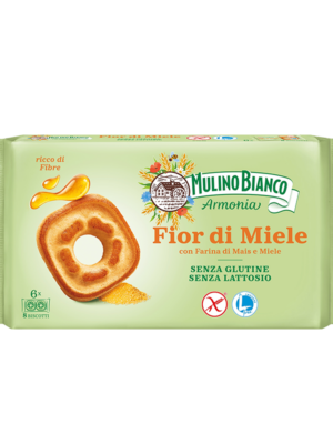 Mulino Bianco Armonia Fior di Miele con Farina di Mais e Miele senza glutine | Celiachia Milano