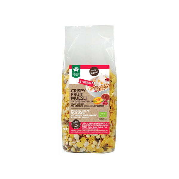 Probios Crispy Fruit Muesli senza glutine | Celiachia Milano