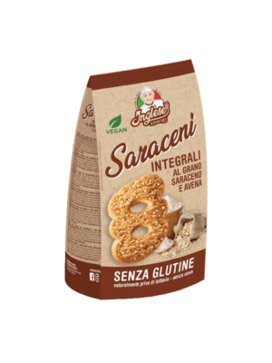Inglese Saraceni integrali al grano saraceno e avena senza glutine | Celiachia Milano