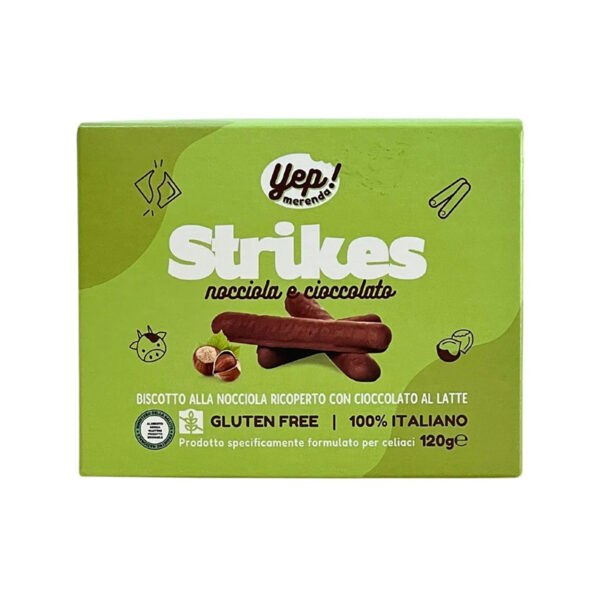 Yep Merenda Strikes alla nocciola senza glutine | Celiachia Milano
