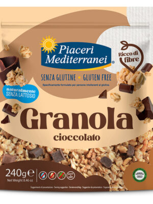Granola cereali senza glutine al cioccolato | Celiachia Milano
