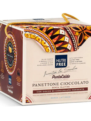 Nutrifree Panettone al cioccolato senza glutine Punto Caldo - Celiachia Milano