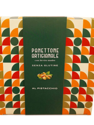 Panettone al pistacchio senza glutine artigianale - Celiachia Milano