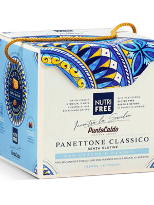 Nutrifree Panettone classico senza glutine Punto Caldo - Celiachia Milano