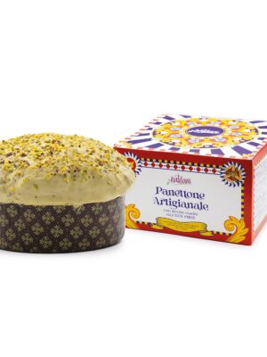 NATISANI PANETTONE ARTIGIANALE AL PISTACCHIO 600G