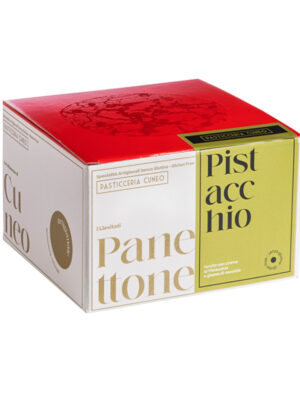 Pasticceria Cuneo Panettone Pistacchio senza glutine | Celiachia Milano