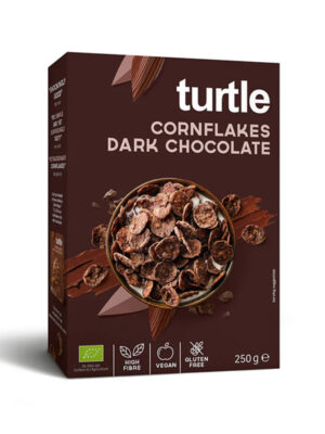 Turtle Cornflakes Dark Chocolate senza glutine | Celiachia Milano