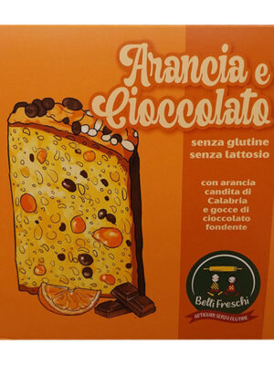 Dolce di Natale arancia e cioccolato senza glutine e lattosio - Celiachia Milano
