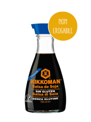 Kikkoman Salsa di soia senza glutine - Celiachia Milano