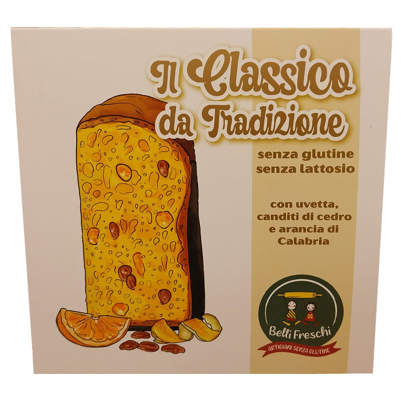 Dolce di Natale classico senza glutine - Celiachia Milano