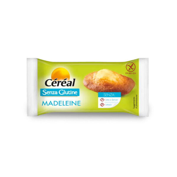 Cereal Madeleine monoporzioni senza glutine - Celiachia Milano