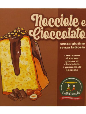 Torta di Natale al cioccolato e nocciole senza glutine e lattosio - Celiachia Milano