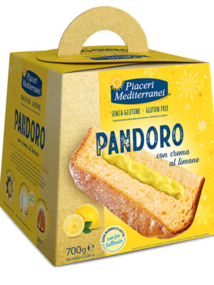 Piaceri Mediterranei Pandoro al limone senza glutine - Celiachia Milano