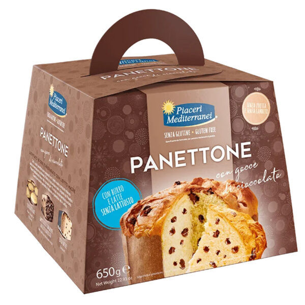 Piaceri Mediterranei Panettone al cioccolato senza glutine - Celiachia Milano
