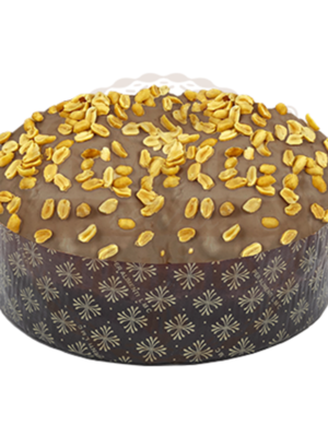 IL MONDO SENZA GLUTINE PANETTONE CON ARACHIDI E CARAMELLO