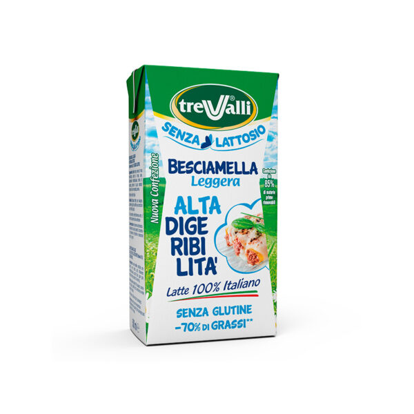 BESCIAMELLA SENZA GLUTINE TREVALLI 500 ML