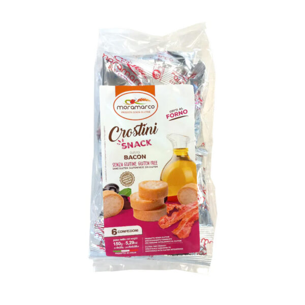 CROSTINI GUSTO BACON 130G
