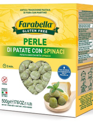 farabella gnocchi di patate con spinaci senza glutine - celiachia milano