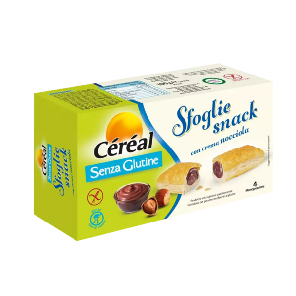 CEREAL LE SFOGLIE CON NOCCIOLA 4PZ
