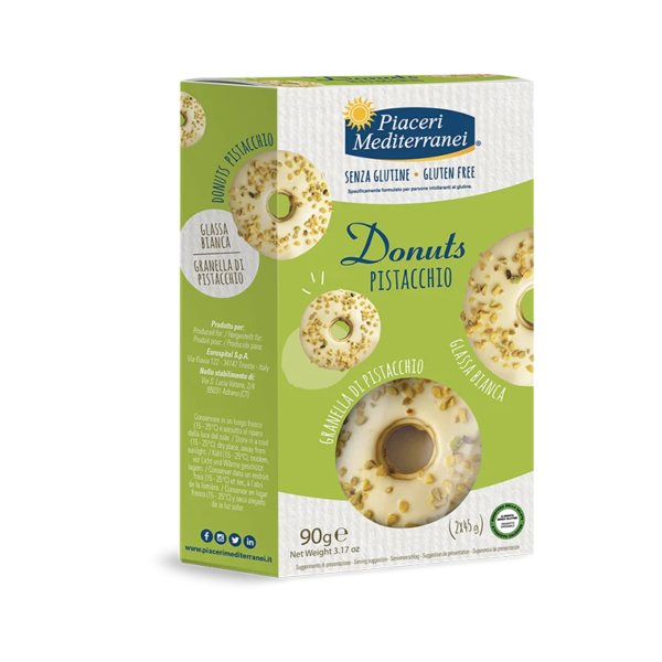 PIACERI MEDITERRANEI DONUTS PISTACCHIO