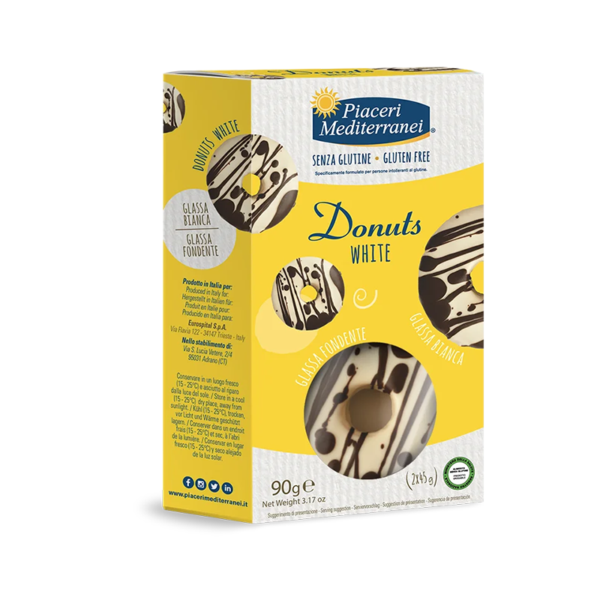PIACERI MEDITERRANEI DONUTS WHITE