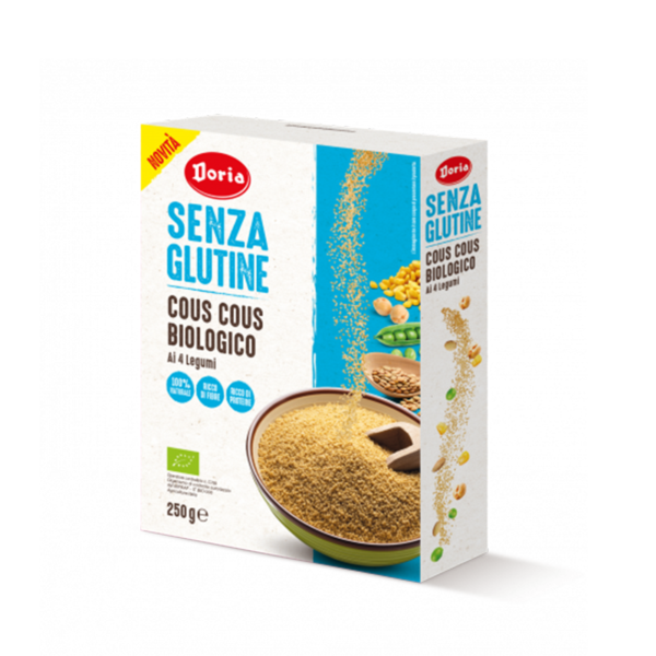 DORIA COUS COUS BIO 4 LEGUMI