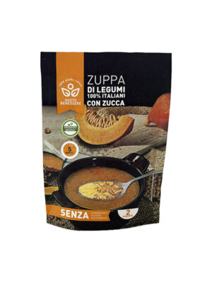 Gusto Benessere Zuppa di legumi con zucca senza glutine | Celiachia Milano
