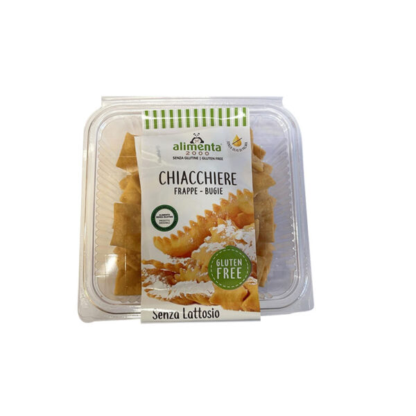 Alimenta 2000 chiacchiere di carnevale senza glutine - Celiachia Milano
