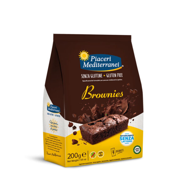 Piaceri Mediterranei Brownies senza glutine | Celiachia Milano