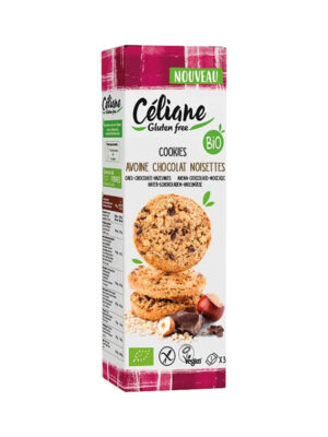 Celiane Biscotti avena cioccolato e nocciole senza glutine - Celiachia Milano