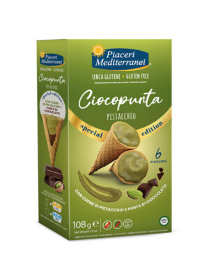 Piaceri mediterranei Ciocopunta al pistacchio senza glutine | Celiachia Milano