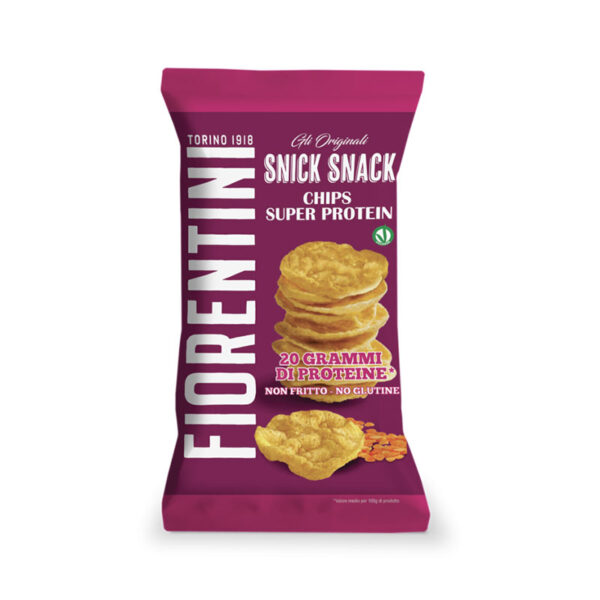 Fiorentini Snick Snack chips di lenticchie rosse e ceci senza glutine | Celiachia Milano