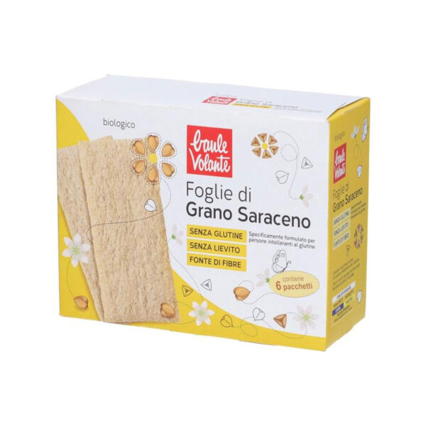 Baule Volante Foglie di Grano Saraceno senza glutine - Celiachia Milano
