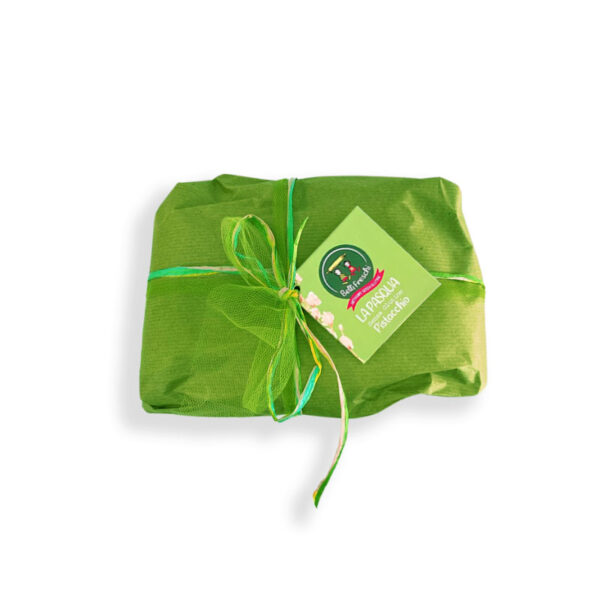 Belli Freschi Facciamo Festa Colomba Pasqua al pistacchio senza glutine e senza lattosio | Celiachia Milano