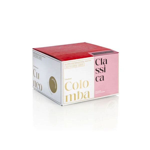 Pasticceria Cuneo Colomba classica senza glutine con mandorle e canditi | Celiachia Milano