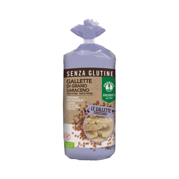 Probios Gallette grano saraceno senza glutine | Celiachia Milano