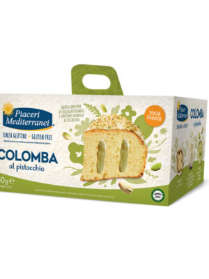 Piaceri Mediterranei Colomba pasquale senza glutine al pistacchio | Celiachia Milano