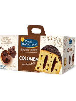 Piaceri Mediterranei Colomba pasquale senza glutine al cioccolato | Celiachia Milano