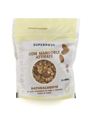 Supernova Granola con mandorle attivate senza glutine | Celiachia Milano