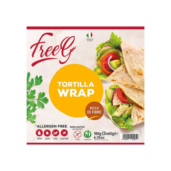 WRAP TORTILLA FREEG 3X60G