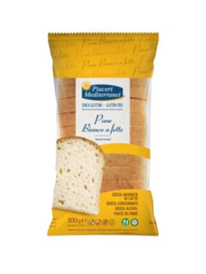 Celiachia Milano | Piaceri Mediterranei Pane Bianco a fette senza glutine