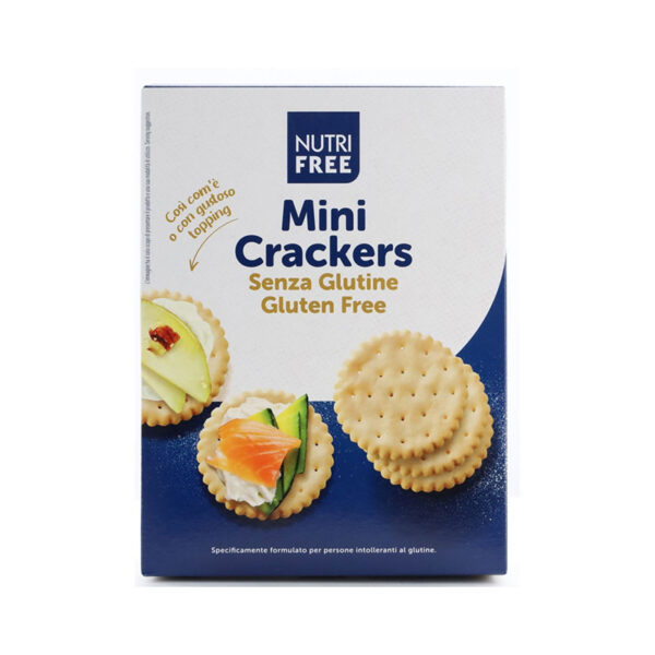 NUTRIFREE MINI CRACKERS 125G