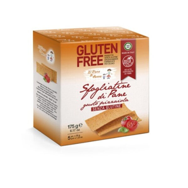 PANE ANNA SFOGLIATINE DI PANE GUSTO  PIZZAIOLA 175G