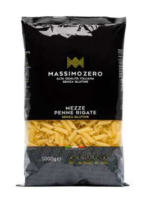 MASSIMO ZERO MEZZE PENNE RIGATE 1KG