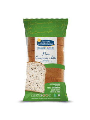 Celiachia Milano | Piaceri Mediterranei Pane Casareccio a fette senza glutine