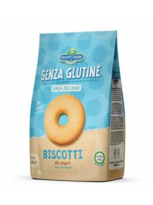 HAPPY FARM BISCOTTI ALLO YOGURT SENZA  ZUCCHERI AGGIUNTI  200G
