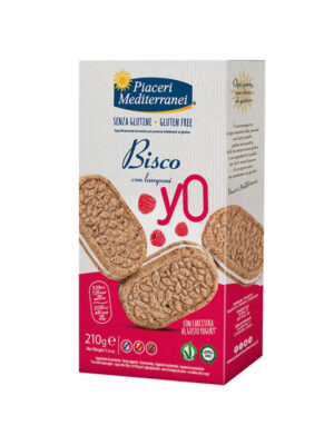 Celiachia Milano | Piaceri Mediterranei Biscotti senza glutine con lamponi