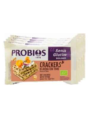 Celiachia Milano_Probios Crackers avena con timo senza glutine