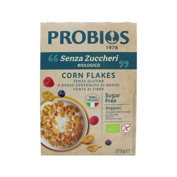 Cornflakes senza zuccheri e senza glutine Probios - Celiachia Milano